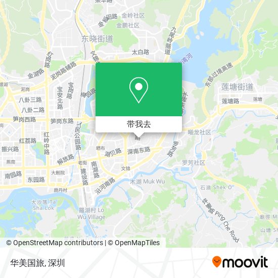 华美国旅地图