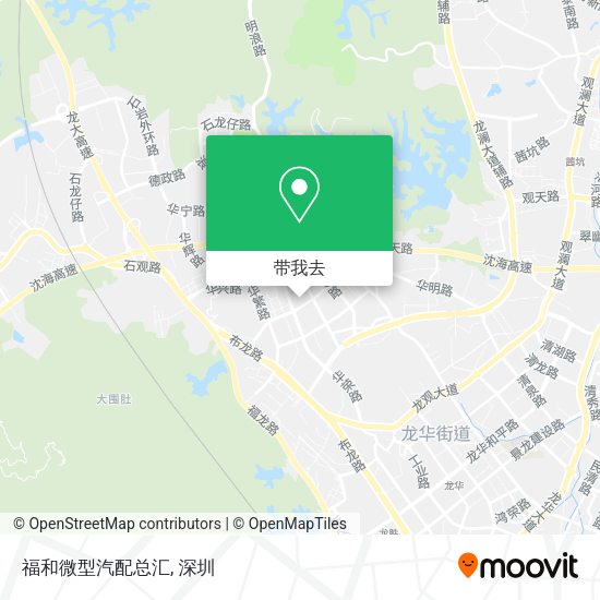 福和微型汽配总汇地图