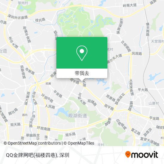 QQ金牌网吧(福楼四巷)地图