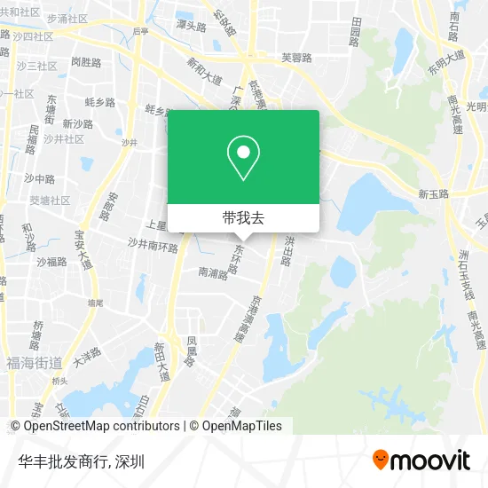 华丰批发商行地图