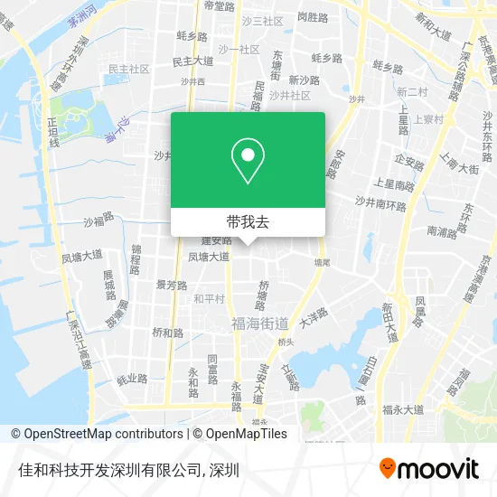 佳和科技开发深圳有限公司地图