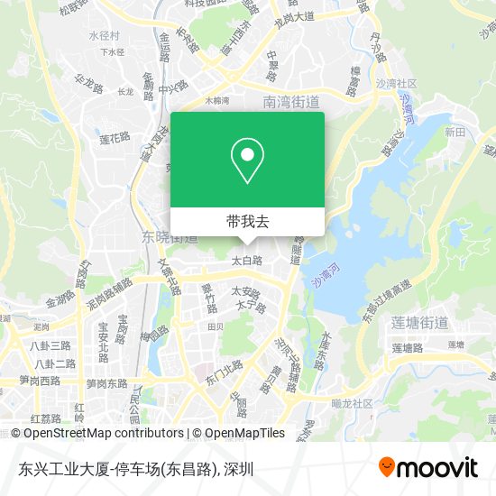 东兴工业大厦-停车场(东昌路)地图