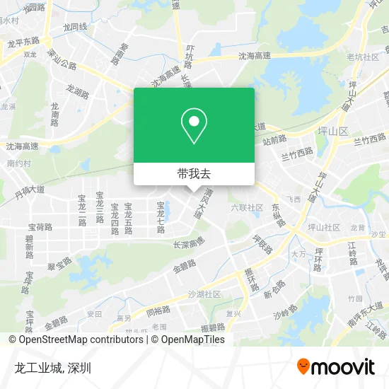 龙工业城地图