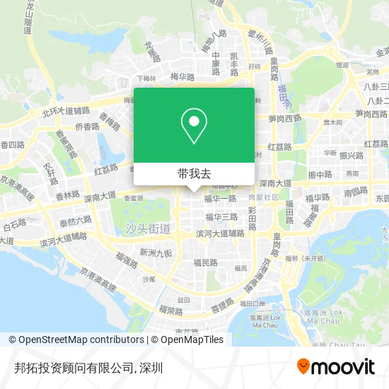邦拓投资顾问有限公司地图