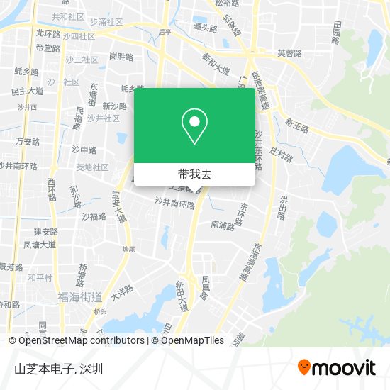 山芝本电子地图