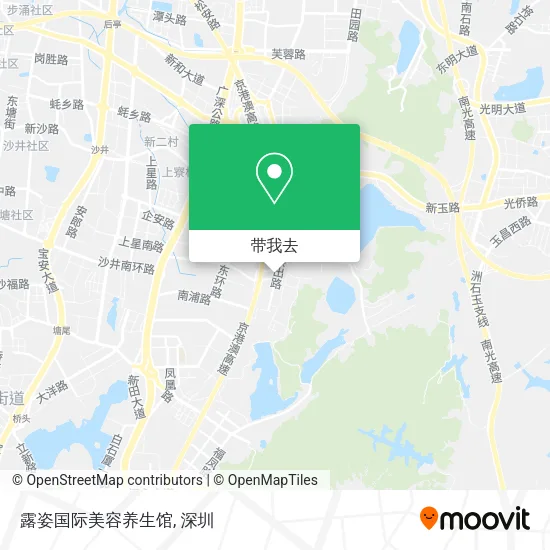 露姿国际美容养生馆地图