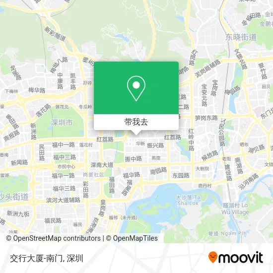 交行大厦-南门地图
