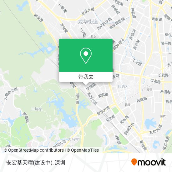 安宏基天曜(建设中)地图