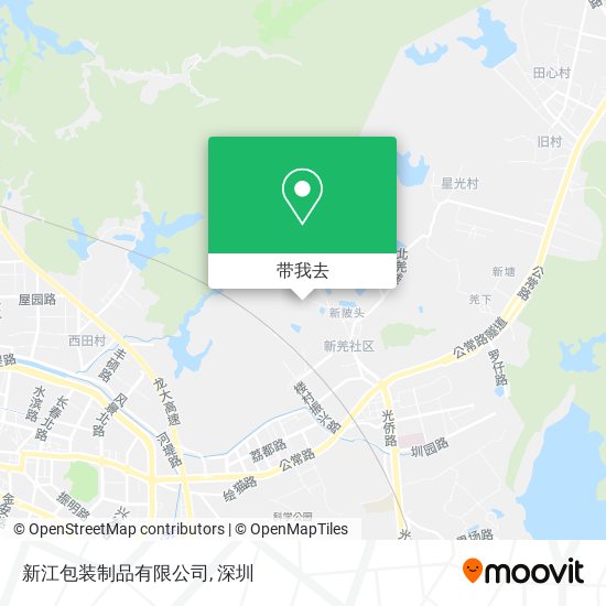 新江包装制品有限公司地图