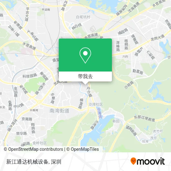 新江通达机械设备地图