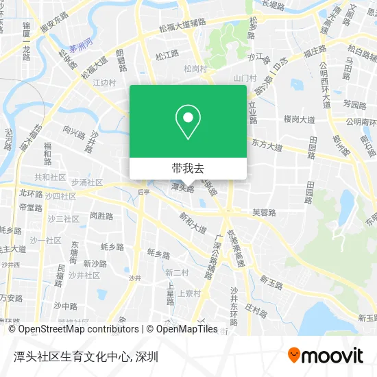 潭头社区生育文化中心地图