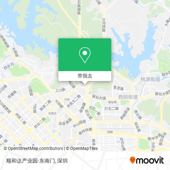 顺和达产业园-东南门地图
