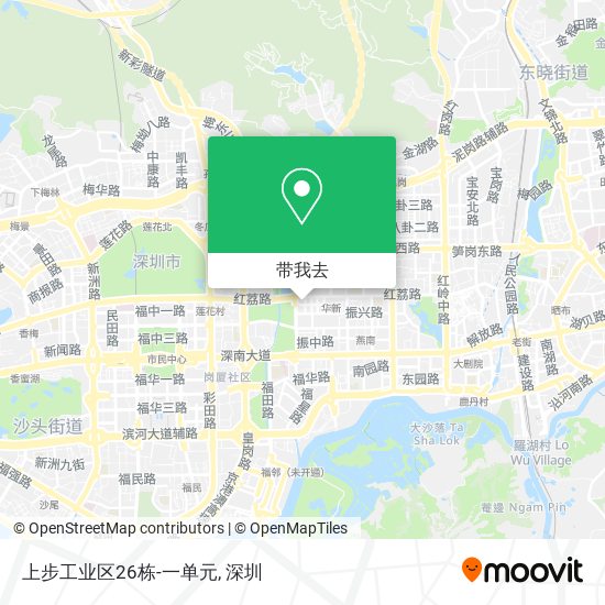 上步工业区26栋-一单元地图
