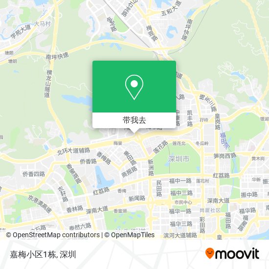 嘉梅小区1栋地图