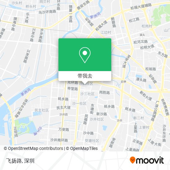 飞扬路地图