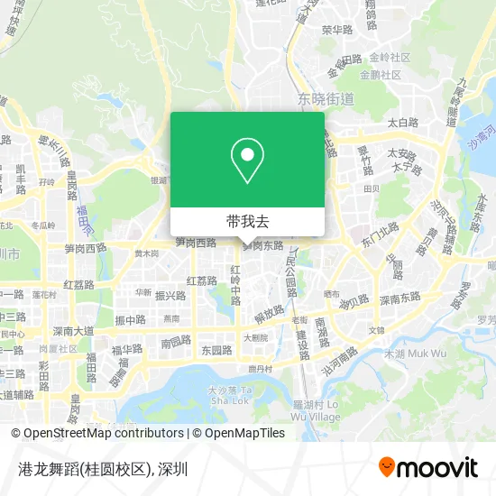 港龙舞蹈(桂圆校区)地图