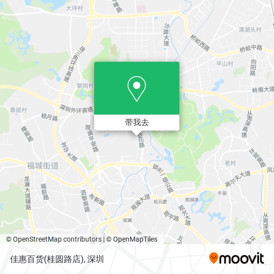 佳惠百货(桂圆路店)地图