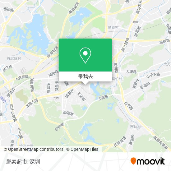 鹏泰超市地图
