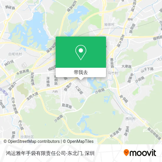 鸿运雅年手袋有限责任公司-东北门地图