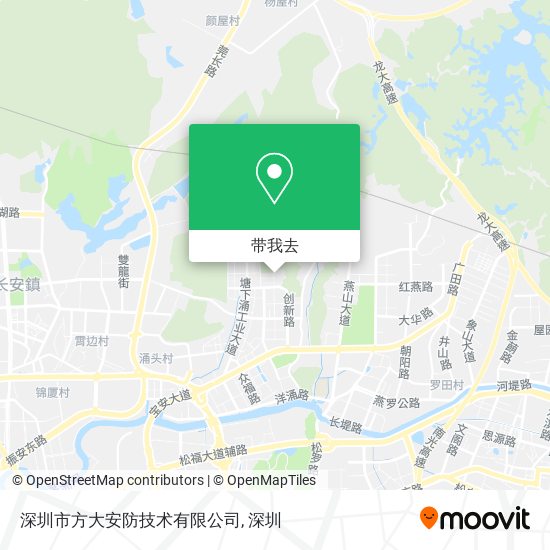 深圳市方大安防技术有限公司地图