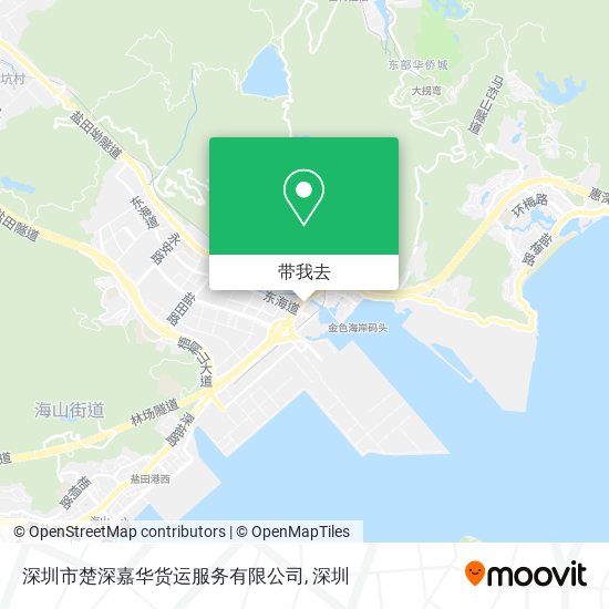 深圳市楚深嘉华货运服务有限公司地图