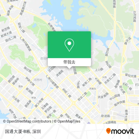 国通大厦-B栋地图