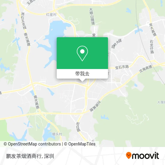 鹏发茶烟酒商行地图