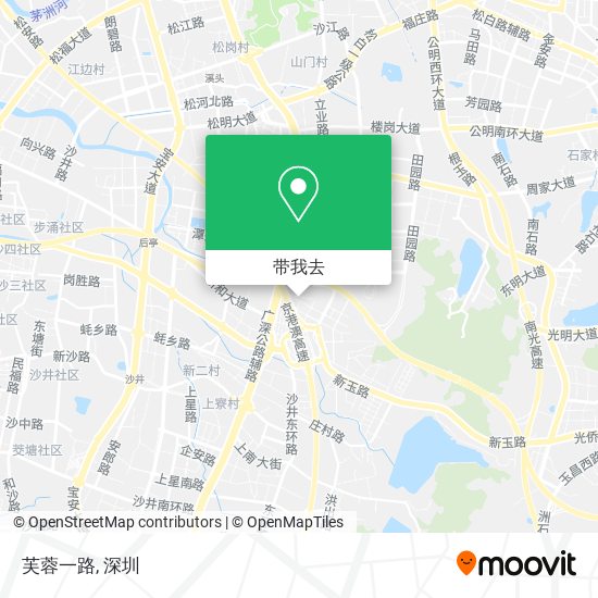 芙蓉一路地图