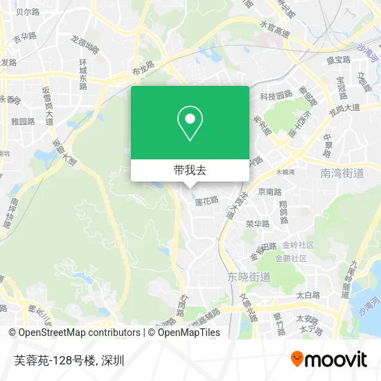 芙蓉苑-128号楼地图