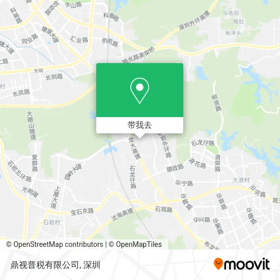 鼎视普税有限公司地图
