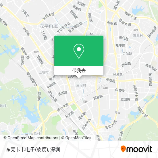 东莞卡卡电子(凌度)地图