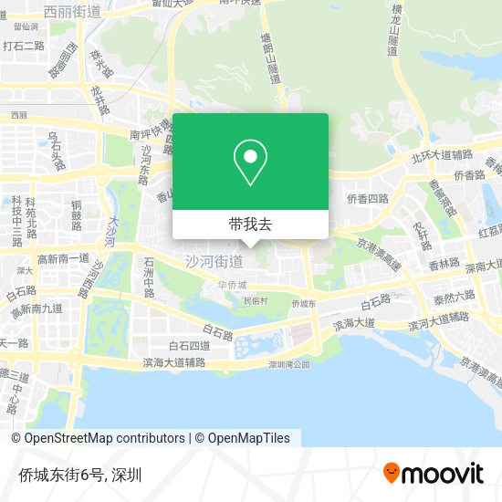 侨城东街6号地图