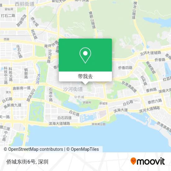 侨城东街6号地图