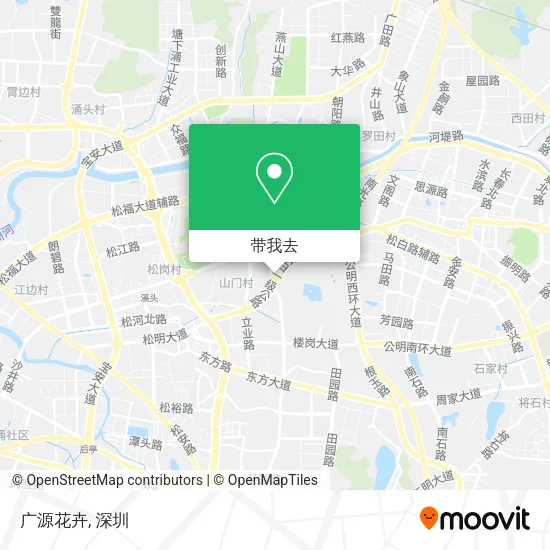 广源花卉地图