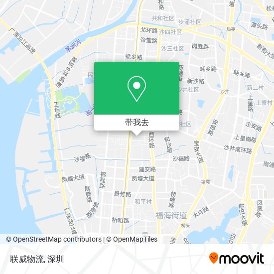 联威物流地图