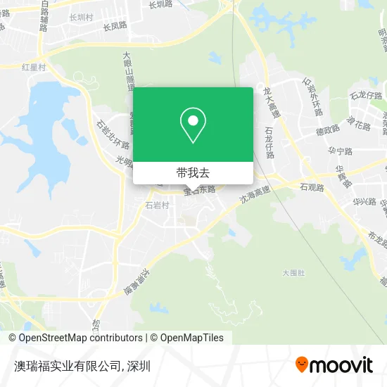 澳瑞福实业有限公司地图