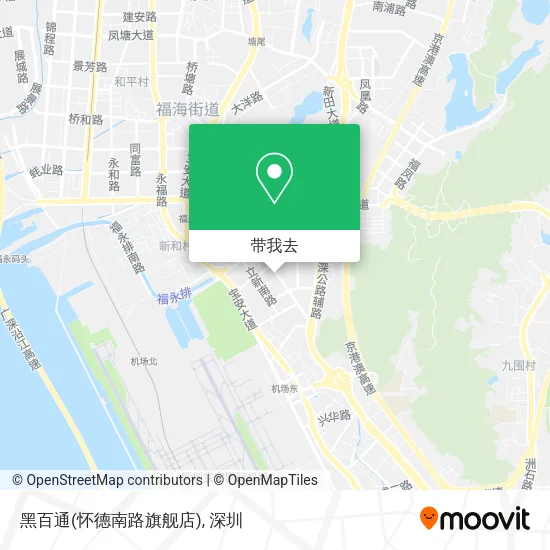 黑百通(怀德南路旗舰店)地图