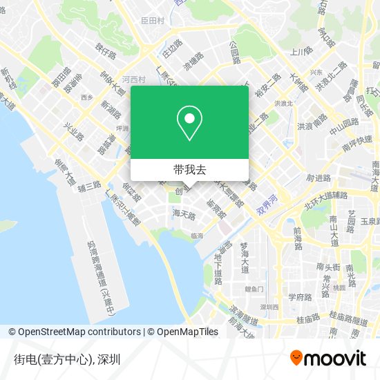 街电(壹方中心)地图