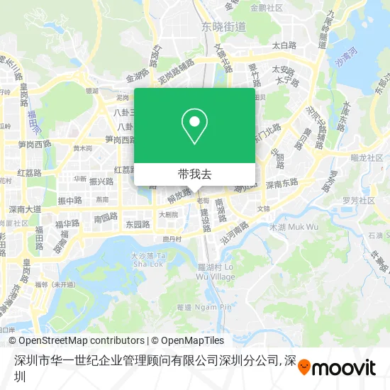 深圳市华一世纪企业管理顾问有限公司深圳分公司地图