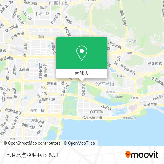 七月冰点脱毛中心地图