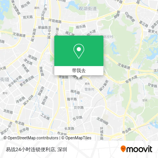易战24小时连锁便利店地图