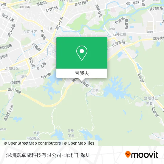 深圳嘉卓成科技有限公司-西北门地图