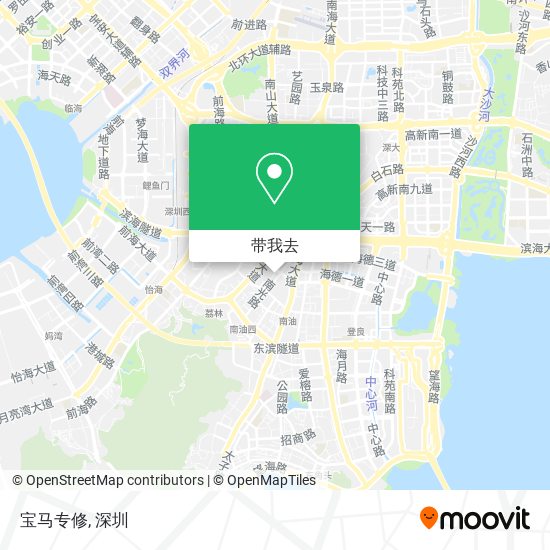 宝马专修地图