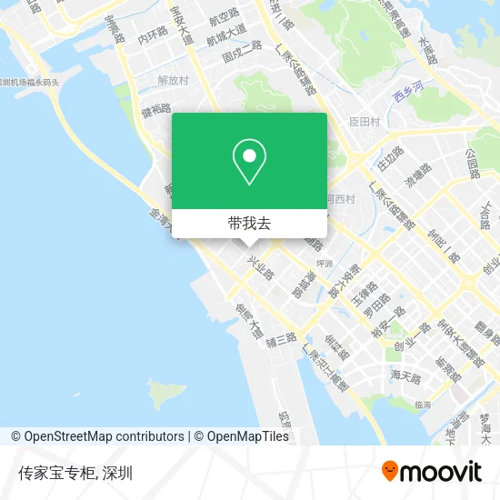 传家宝专柜地图