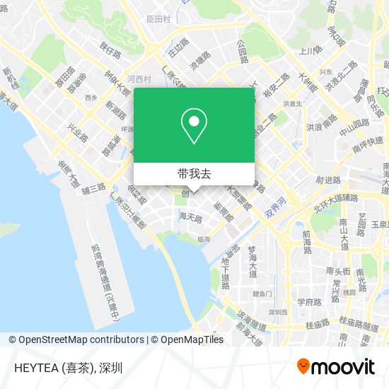 HEYTEA (喜茶)地图