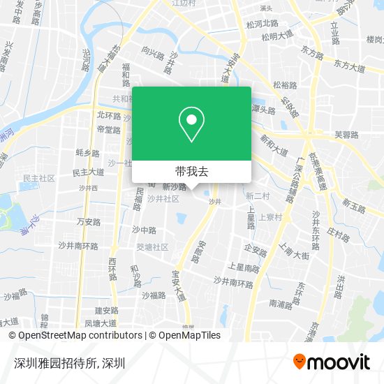 深圳雅园招待所地图