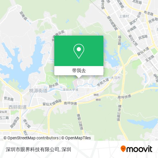 深圳市眼界科技有限公司地图
