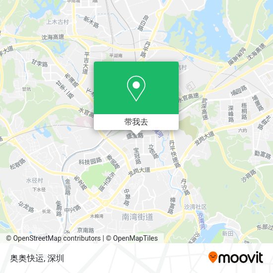 奥奥快运地图