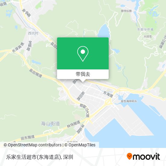 乐家生活超市(东海道店)地图