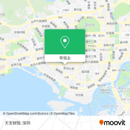 天安财险地图